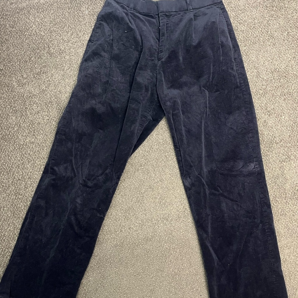 Uniqlo Men's Blue Corduroy